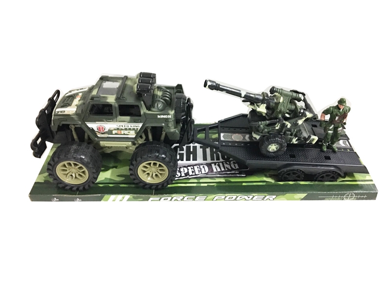 FRICTION TRUCK W/CANNON & SOLDIER - HP1127962