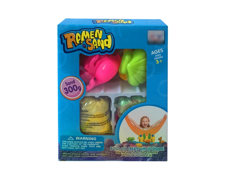300G SPACE SAND SET 5PCS(2 COLORS) - HP1128168