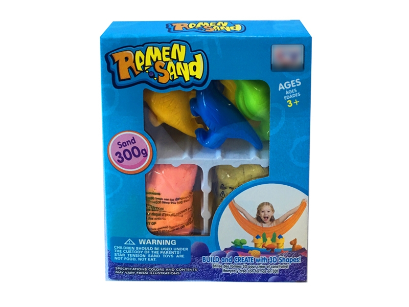 300G SPACE SAND SET 4PCS(2 COLORS) - HP1128169