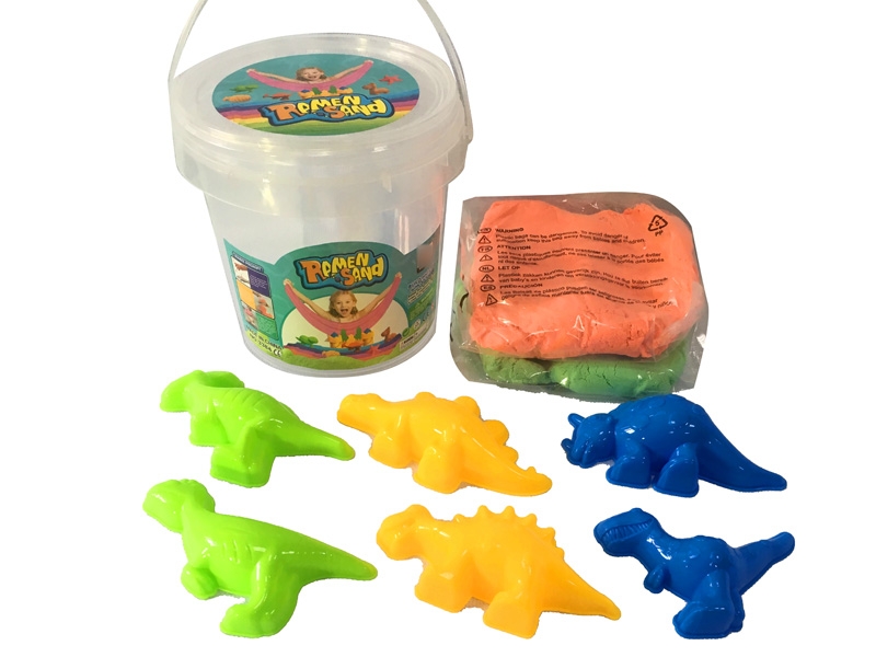 500G SPACE SAND SET 6PCS(2 COLORS) - HP1128181