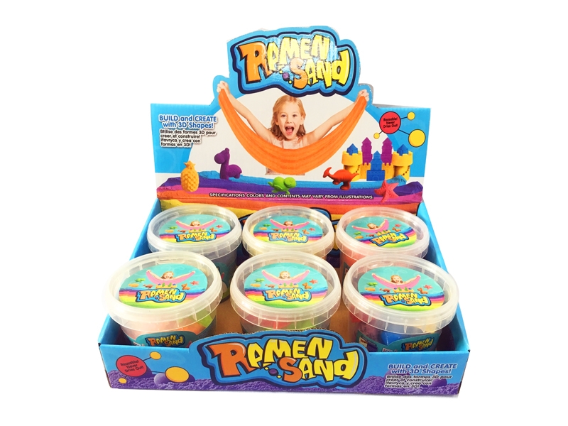 200G SPACE SAND SET 2PCS(1 COLORS)，6PCS/DISPLAY BOX - HP1128183