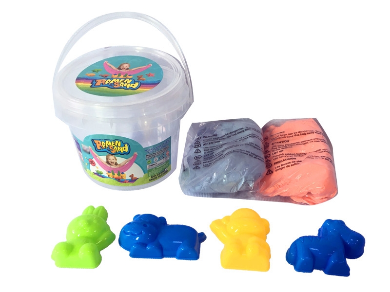 400G SPACE SAND SET 4PCS(2 COLORS) - HP1128184