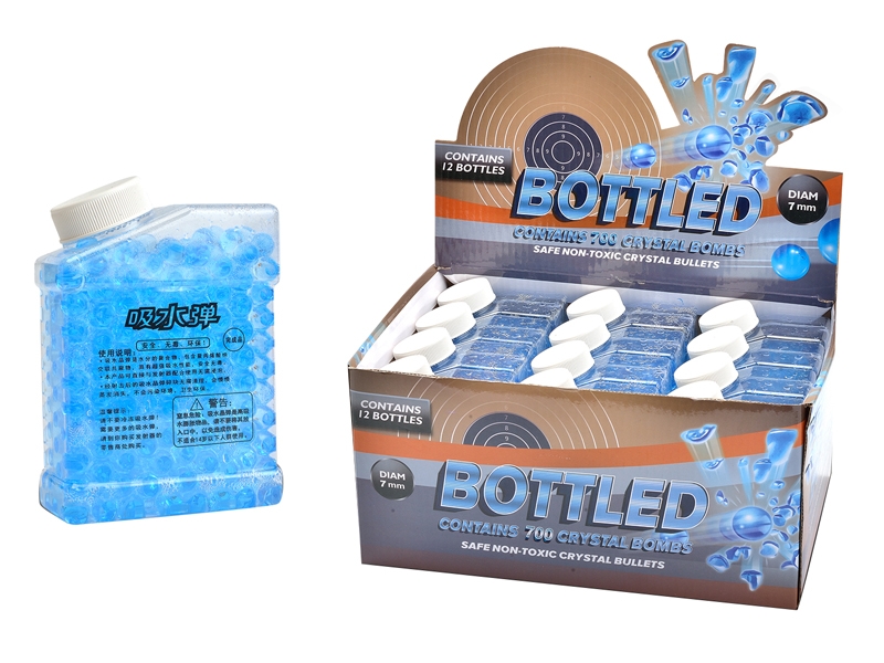 7-8MM WATER BULLET 700 PARTICLE,12 BOTTLE/DISPLAY BOX - HP1128215