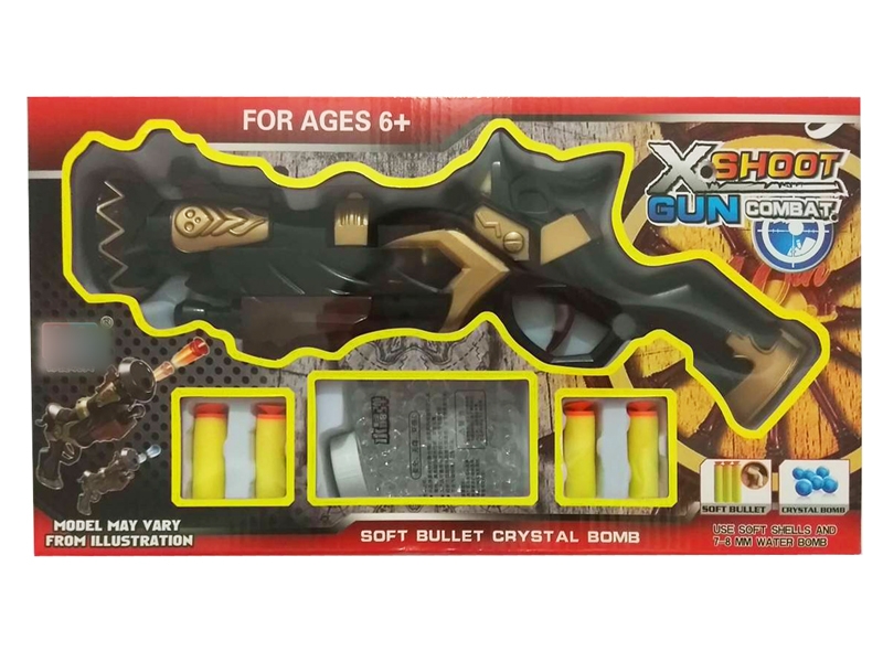 SOFT SHOOTING GUN W/WATER BULLET - HP1128226