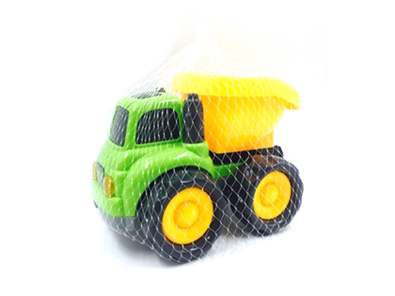 FRICTION CONSTRUCTION CAR GREEN & ORANGE - HP1128472