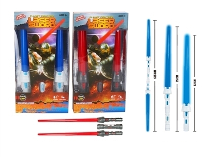 SWORD SET W/LIGHT & SOUND  BLUE &  RED - HP1128529