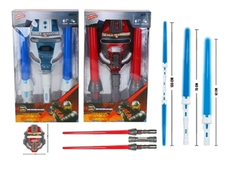 SWORD SET W/LIGHT & SOUND BLUE &  RED - HP1128533
