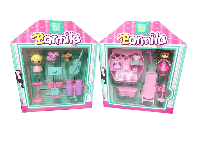 FURNITURE PLAY SET W/ACCESSORIES 2 ASST. - HP1128577