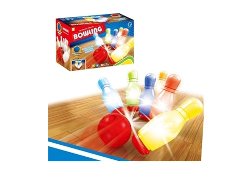 BOWLING SET W/LIGHT & INCLUDED BATTERY - HP1128591