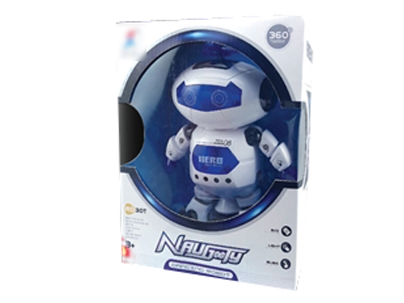 B/O DANCING ROBOT W/INFRARED RAY & LIGHT & MUSIC & 360°REVOLVE - HP1128639