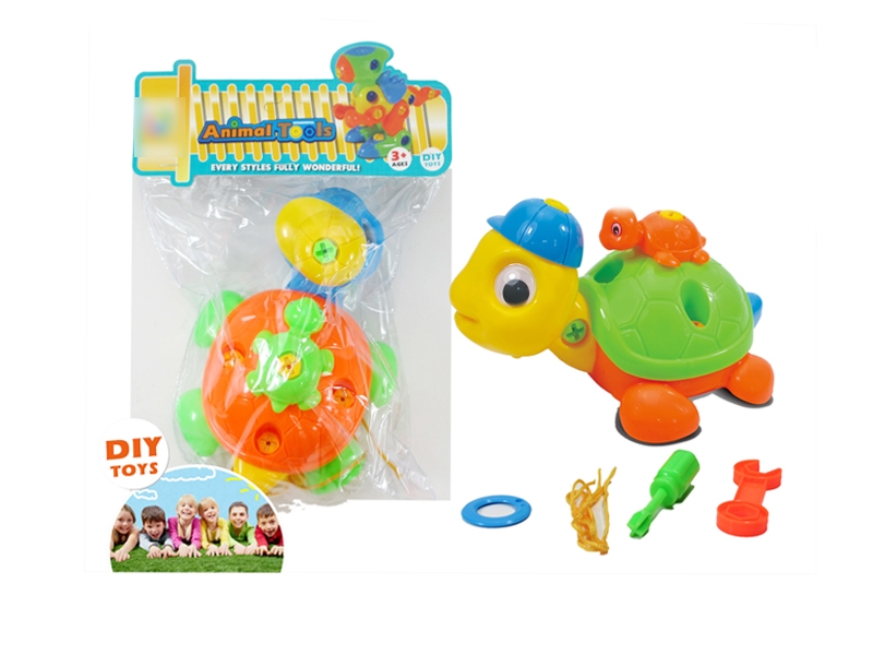 ASSEMBLE FREE WAY CAR YELLOW & ORANGE & BLUE & GREEN - HP1128747