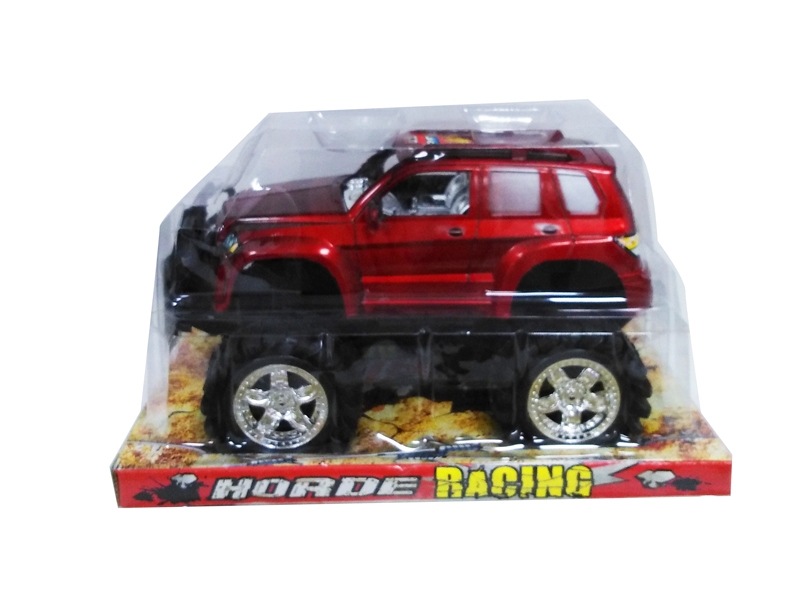 FRICTION CAR,RED/BLUE/SILVER - HP1128820