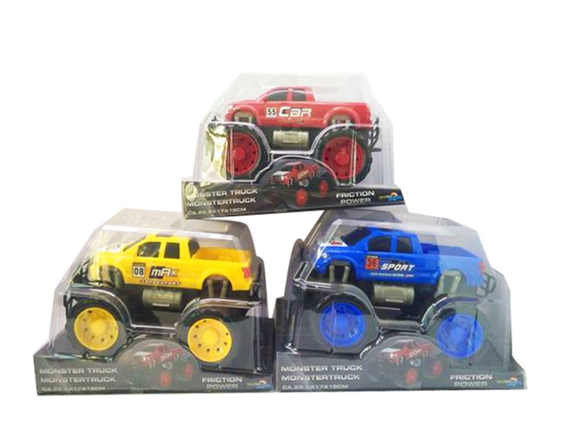 FRICTION CAR RED/BLUE/YELLOW - HP1128869