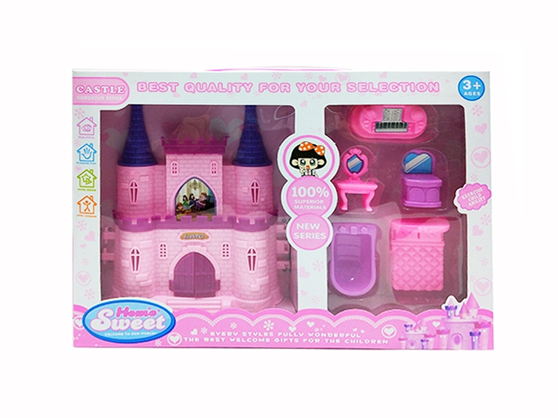 CASTLE & FURNITURE SET,2ASST - HP1128926