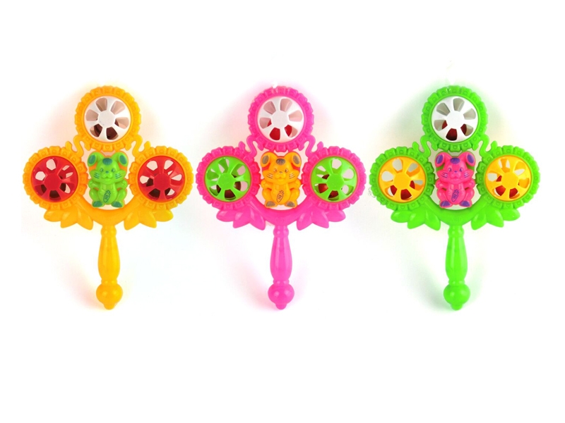 BABY RATTLE RED & YELLOW & GREEN - HP1129001