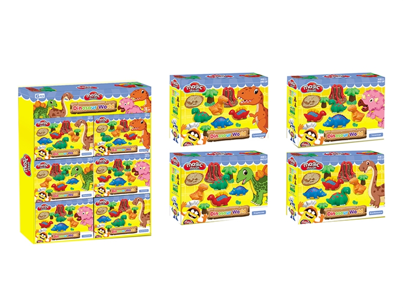 PLAY DOUGH SET 6PCS/DISPLAY BOX - HP1129103