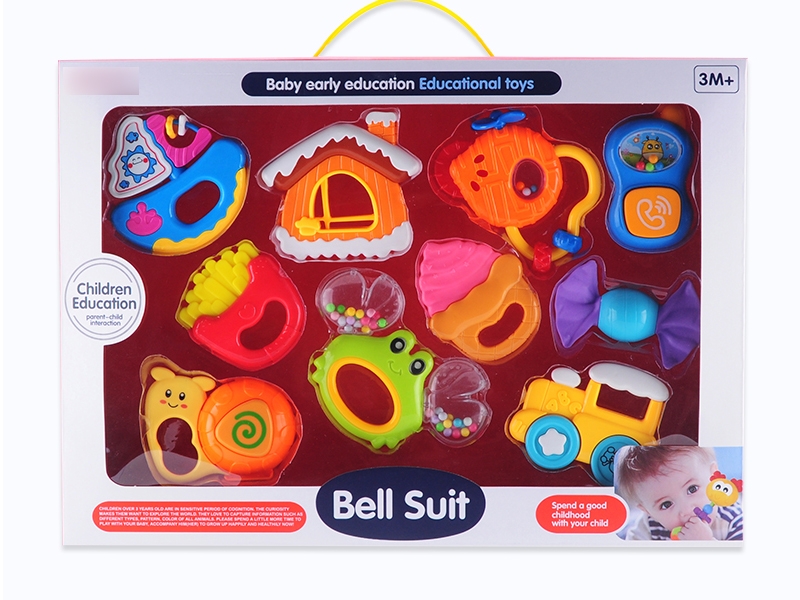 BABY RATTLE 10PCS - HP1129180