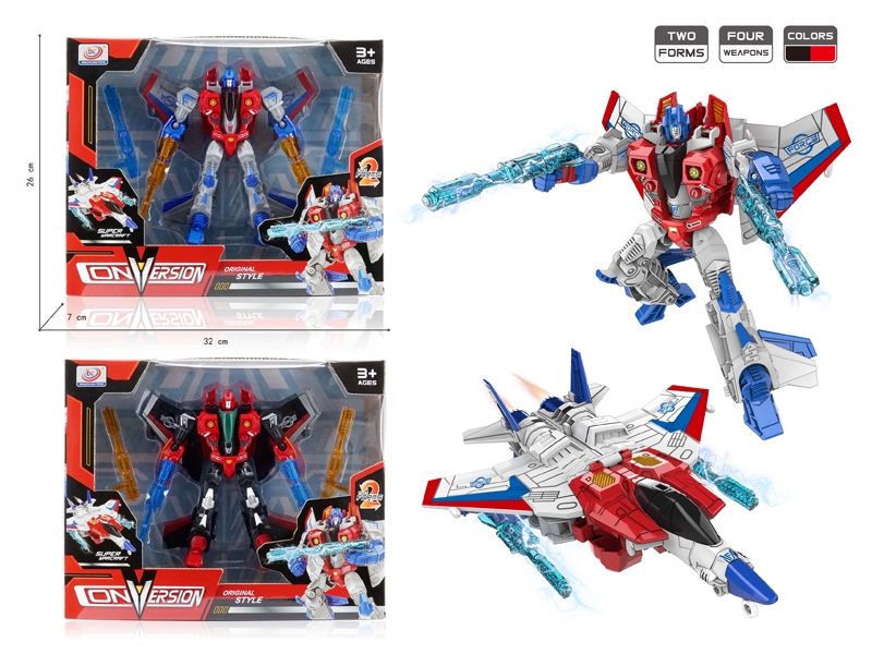 TRANSFORMATIVE PLANE,BLACK/RED - HP1129184