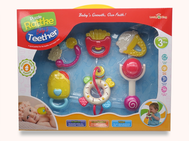 BABY RATTLE 6PCS - HP1129266