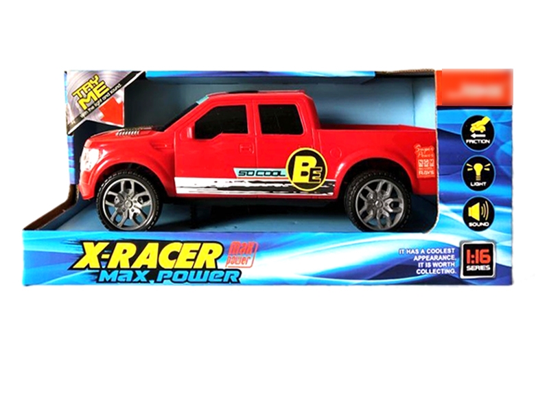 FRICTION CAR W/LIGHT & MUSIC  & INCLUDED BATTERY - HP1129298