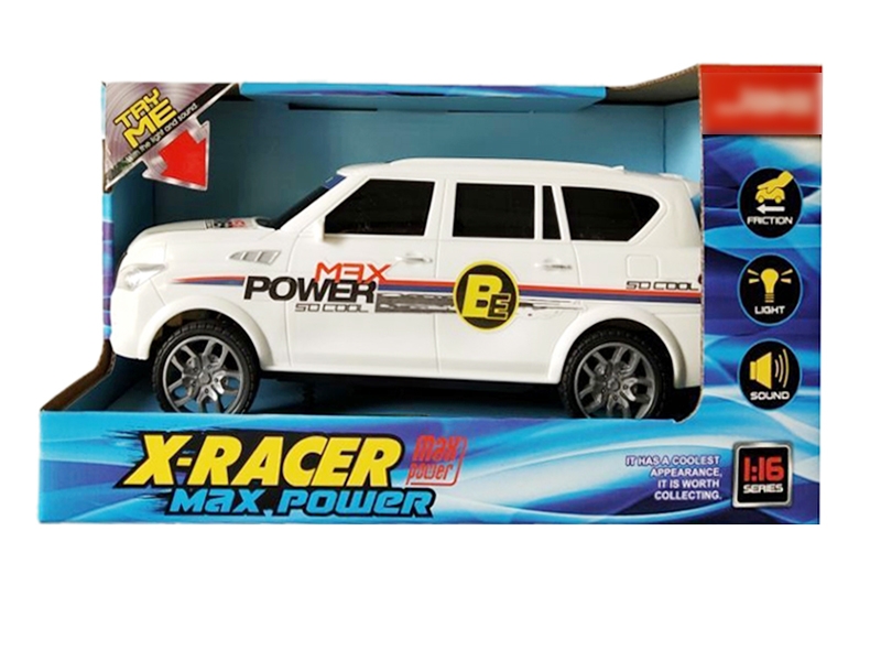 FRICTION CAR W/LIGHT & MUSIC  & INCLUDED BATTERY - HP1129300