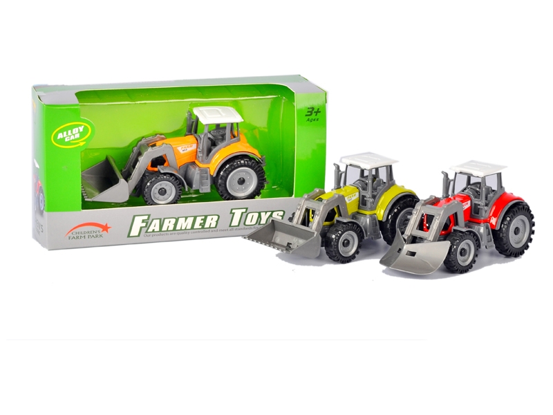 FREE WAY DIE CAST FARM CAR RED/GREEN/YELLOW - HP1129737