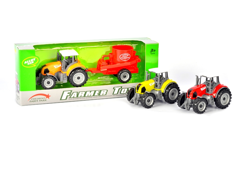 FREE WAY DIE CAST FARM CAR RED/GREEN/YELLOW - HP1129740