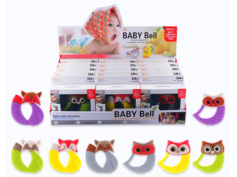 BABY RATTLE 2ASST,18PCS/DISPLAY BOX - HP1130011