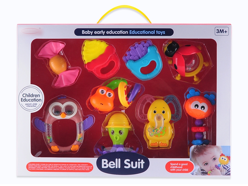 BABY RATTLE 9PCS - HP1130016