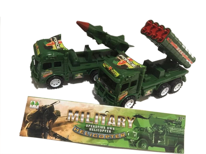 FRICTION MILITARY CAR,2ASST - HP1130033