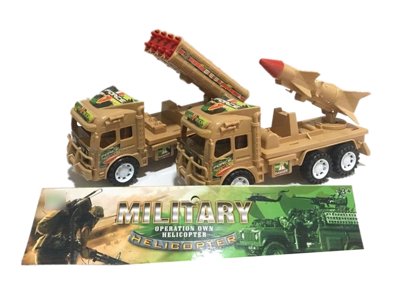 FRICTION MILITARY CAR,2ASST - HP1130034