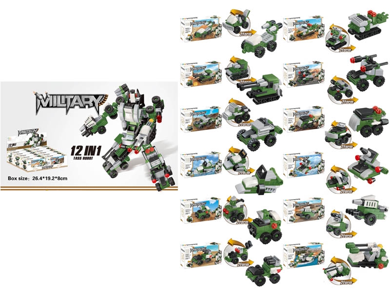 BLOCK 12 ASST. 12PCS/DISPLAY BOX - HP1130075