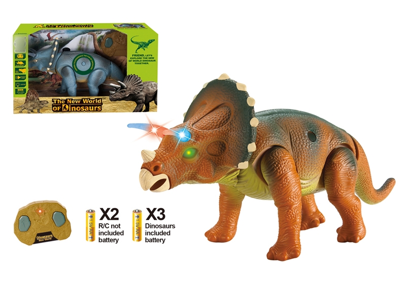 RC INFRARED DINOSAUR W/LIGHT & SOUND & INCLUDED BATTERY - HP1130344