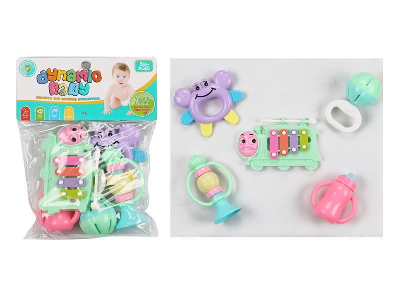BABY RATTLE 5PCS - HP1130460
