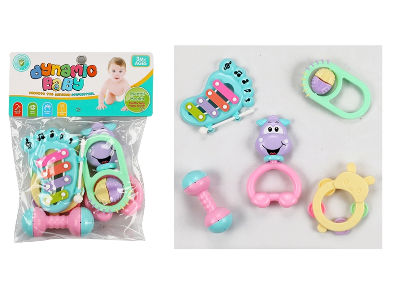 BABY RATTLE 5PCS - HP1130461