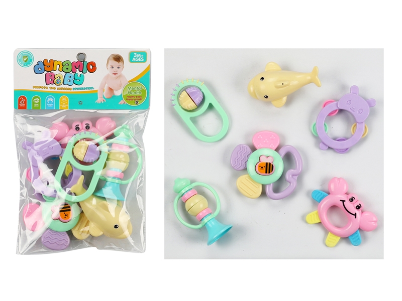 BABY RATTLE 6PCS - HP1130462