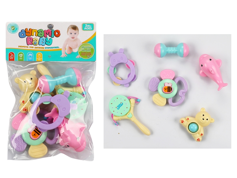 BABY RATTLE 6PCS - HP1130464