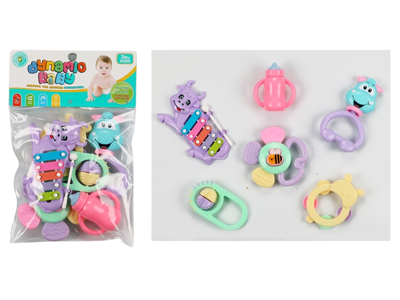 BABY RATTLE 6PCS - HP1130465