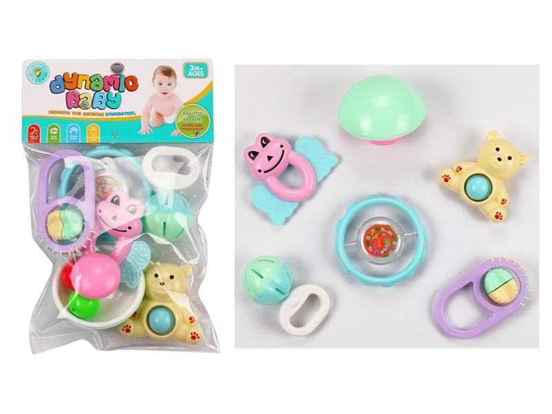 BABY RATTLE 6PCS - HP1130466
