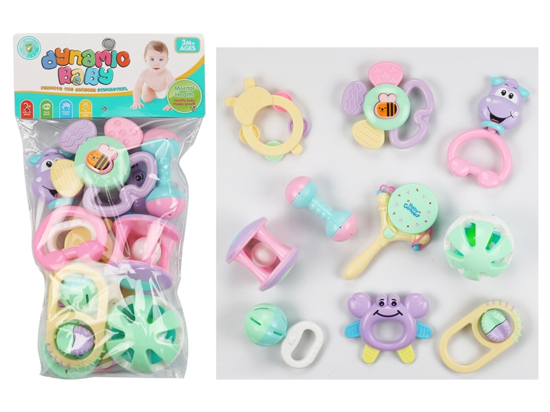 BABY RATTLE 10PCS - HP1130467