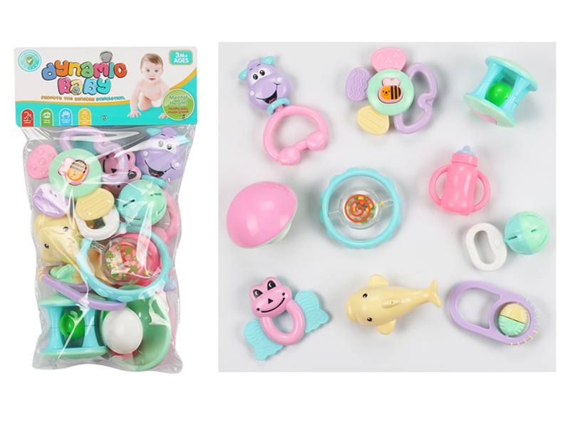 BABY RATTLE 10PCS - HP1130469
