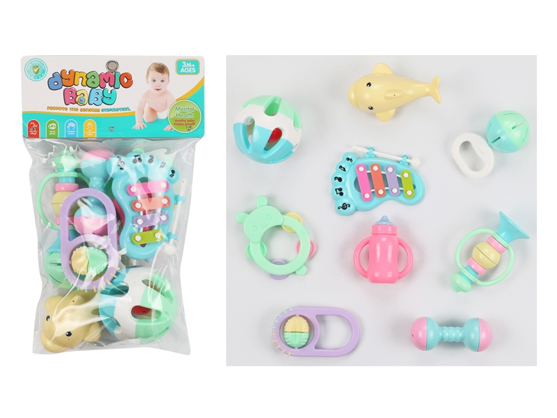 BABY RATTLE 9PCS - HP1130472