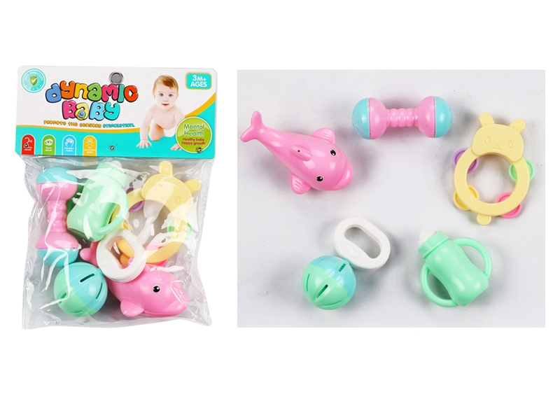 BABY RATTLE 5PCS - HP1130476