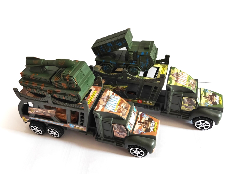 PULL BACK MILITARY CAR 2ASST - HP1130581