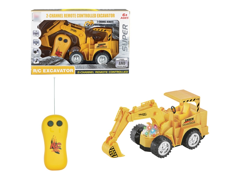 2 FUNCTION R/C CONSTRUCTION CAR W/LIGHT & MUSIC - HP1130607