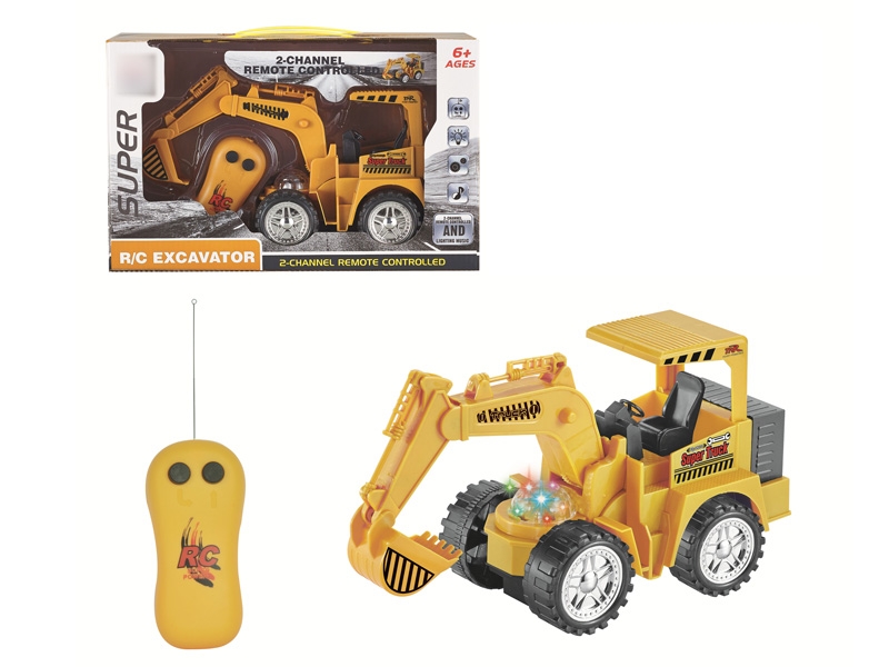 2 FUNCTION R/C CONSTRUCTION CAR W/LIGHT & MUSIC - HP1130617