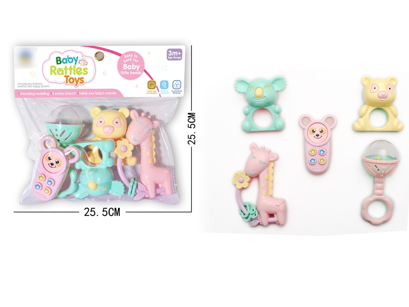 BABY RATTLE 6PCS - HP1130761