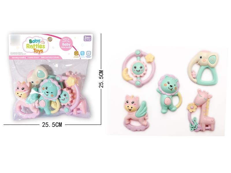 BABY RATTLE 6PCS - HP1130763