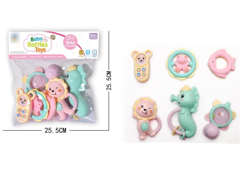 BABY RATTLE 6PCS - HP1130765