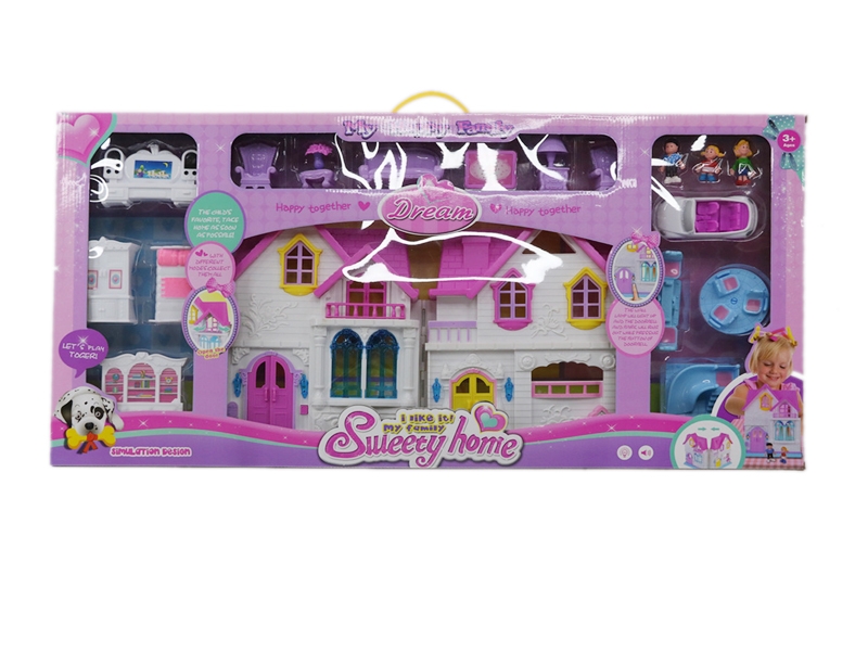 VILLA SET W/LIGHT & INCLUDED BATTERY - HP1131210